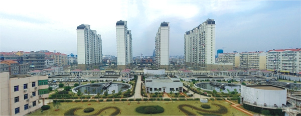 江西最大污水處理廠——南昌朝陽污水處理廠二期工程（省、市優(yōu)良工程，獲滕王閣杯）